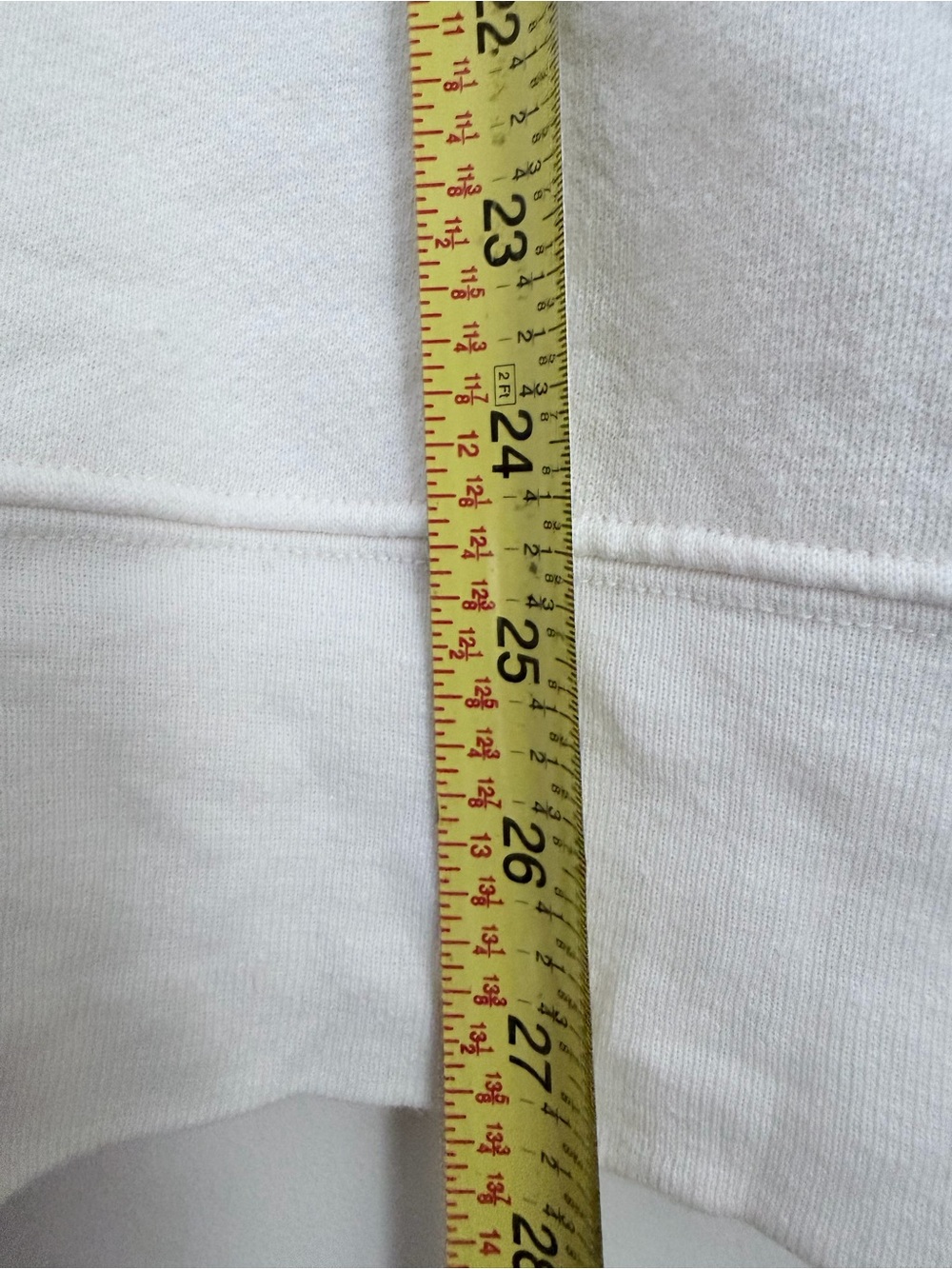 Imogene & Willie The Bolt Sweat Shirt White Size M - Picture 6 of 6
